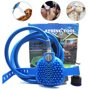 Huisdier Baden Spuit Massager Hond Kat Douchekop Handheld Wassen Cleaning Huisdieren Bad Brush Tool