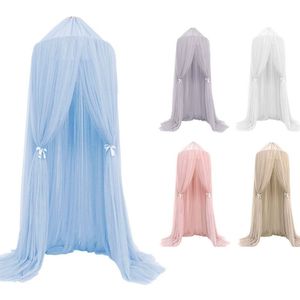 Baby Luifel Tent Mosquito Netto Bed Gordijn Baby Crib Netto Cot Hung Dome Meisje Prinses Kinderen Spelen Tent Kinderkamer decor 7 Laag