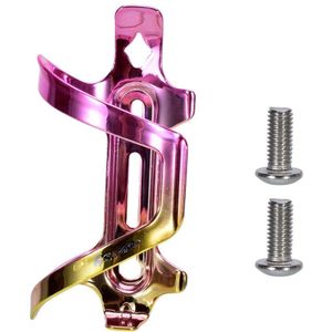 Aluminium Kleurrijke Mtb Racefiets Waterfles Houder Fiets Bidonhouder Rainbow Fietsen Cup Bidonhouder Rack