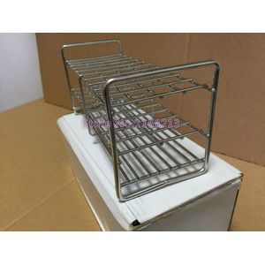 24mm * 40-holes Professionele Reageerbuisrek Draad Rvs reageerbuis stand frame Geschikt voor diameter 23mm/24mm/25mm/25.5mm
