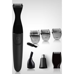 4in1 Neus Haar Trimmer Baard Trimer Mannen Wenkbrauw Gezicht, Stoppels, neus Trimmer Oor Cleaner Machine Ontharing Aa Batterij Aangedreven