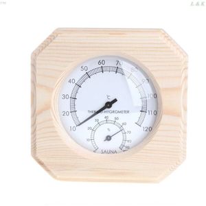 Sauna Hout Thermometer Hygrometer Hygrothermograph Temperatuur Instrument L29K