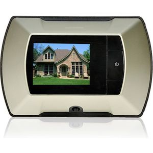 Deur Camera 2.4 ""LCD Monitor Deur Kijkgaatje 100 Graden 3MP pixels Draadloze Viewer Camera Video