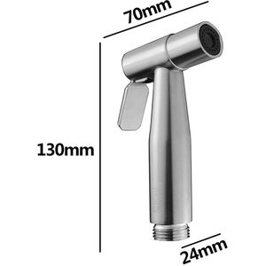 Zelfreinigende Nozzle Water Bidet Wastafel Sprinklers Spuit Roestvrij Staal Voor Huishoudens Badkamer Accessoires