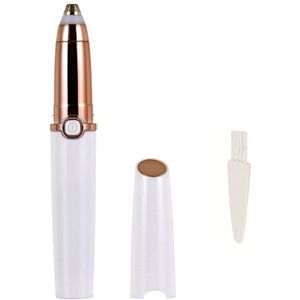 Elektrische Wenkbrauw Trimmer Pen Makeup Pijnloos Gezicht Wenkbrauw Epilator Mini Scheerapparaat Scheerapparaten Draagbare Facial Hair Remover Voor Vrouwen