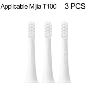 Originele Xiaomi Mijia Opzetborstels Vervanging Voor Sonic Elektrische Tandenborstel T100 T300 T500 3 Tanden Opzetborstels Elke Doos