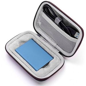 Carrying Cover Pouch Case voor Samsung T5/T3/T1 Draagbare 250GB 500GB 1TB 2TB SSD Externe Solid State Drives met Rits