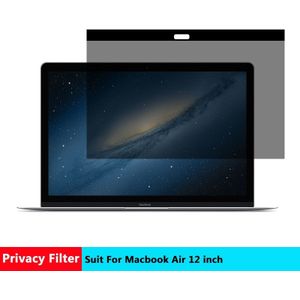 AIBOULLY Magnetische Privacy filter Schermen Beschermende film voor Macbook 12 inch Voor Apple Macbook 12 retina laptop Scherm A1534