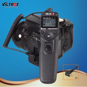 Viltrox MC-P1 LCD Timer Ontspanknop Afstandsbediening Draad voor Camera Panasonic Lumix DMC FZ20K FZ25 FZ30 FZ50 FZ150 LC1 DSLR