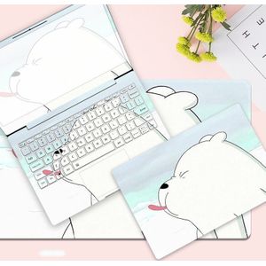 Leuke cartoon laptop decoratie stickers Decals op laptop sticker 15.6 voor Lenovo IDEAPAD ThinkPad E145 HP PAVILION DELL