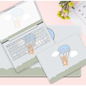 Leuke cartoon laptop decoratie stickers Decals op laptop sticker 15.6 voor Lenovo IDEAPAD ThinkPad E145 HP PAVILION DELL