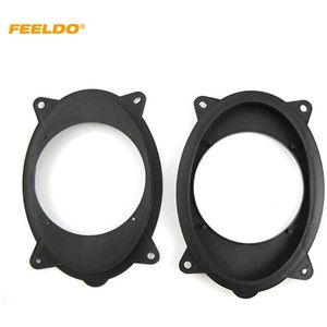 FEELDO Auto 6.5 &quot;Rear Speaker Spacer voor Toyota Camry Highlander Platen Beugel Veranderen 6*9 6.5 Auto speaker Ringen Mount #6033