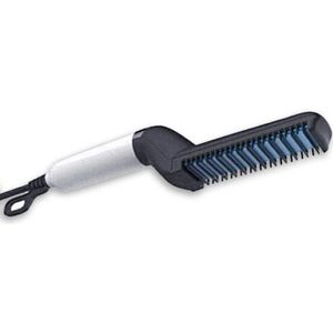 Multifunctionele Haar Kam Borstel Baard Stijltang Rechtzetten Rechttrekken Kam Haar Krultang Quick Haar Styler Voor Mannen