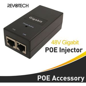 Desktop Poe Injector 10/100/1000Mbps/1G/2G Voeding Ingang 100V-240V Uitgang 48V 0.5A