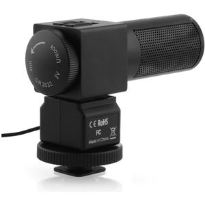 Takstar SGC-698 Stereo Microfoon Camera Microfoon voor Nikon Canon DSLR Camera DV Camcorder Fotografie interview opname