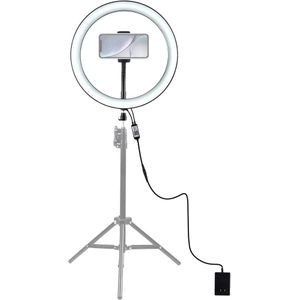 LED Video Ring Licht Lamp BT Verbinding Afstandsbediening Helderheid Aanpassing fotografie verlichting voor Netwerk Broadcast Selfie