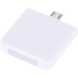 RFID 13.56 Mhz ISO14443A IC NFC Reader Draagbare Mirco USB Kaartlezer voor Android Telefoon