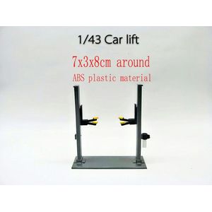 1/43 ABS materiaal lift onderhoud scène garage rekwisieten model auto reparatie lift