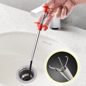 Riool Baggeren Gereedschappen Multifunctionele Reiniging Klauw Sink Drain Verstoppen Remover Cleaning Tool Voor Keuken Badkamer