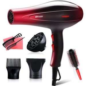 3200W Haardroger Krachtige Elektrische Haar Droogmachine Blauw Paars Anion Niet Kwetsen Blower Professionele Styling Tools 42D