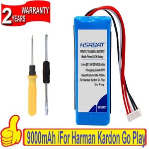 GSP1029102 01 Top 100% 9000 Mah Batterij Voor Harman Kardon Gaan Spelen Mini/Go Play Speaker Batterijen + Gratis Gfit