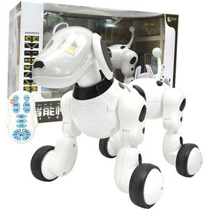 Intelligente Machine Speelgoed Hond 2.4G Draadloze Afstandsbediening Hond Puzzel Elektrische Dansen Programmering Hond kinderspeelgoed