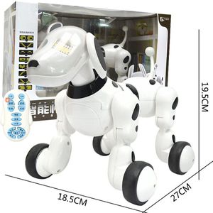 Intelligente Machine Speelgoed Hond 2.4G Draadloze Afstandsbediening Hond Puzzel Elektrische Dansen Programmering Hond kinderspeelgoed