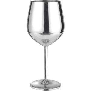 304 Roestvrij Staal Koper Plated Single-Layer Beker Anti-Fall Glas Cocktail Glas 500Ml Wijn Kopjes Champagne bril