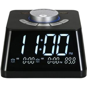 Digitale Wekker LED Elektronische Tafel Backlight Temperatuur Vochtigheid Horloge Met Tijd Klok Dimmer FM Radio Wake Up Light