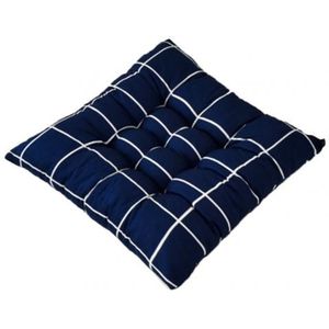 40X40 Cm Vierkant Zacht Streep Zitkussen Rugkussen Tie Op Stoel Kussen Sofa Zitkussen Auto Pad kussen Voor Home Office Winte