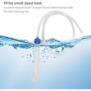 Vloeistoffen Overdracht Bodemreinigers Aquarium Filter Clean Tool Handleiding Water Changer Aquarium Benodigdheden Brandstofpomp Vacuüm Sifon Buis