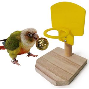 Vogels Papegaai Puzzel Trein Intelligentie Ontwikkeling Speelgoed Vogel Schieten Basketbal Stand Speelgoed Vogel Training Levert C42