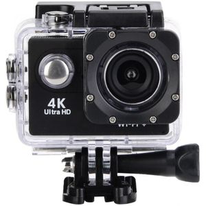 4K Hd Wifi Camera 30M Waterdichte Behuizing Twee Batterij Bike Mount Kit 4K Video En 12MP Foto 'S groothoek Lens