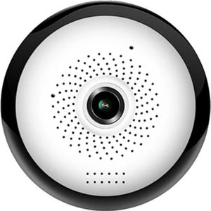 Abgn -TS-QX06LH Fisheye Vr 360 Graden 1.3 Miljoen Pixels Panoramische Camera Draadloze Wifi Ip Camera (Eu Plug)