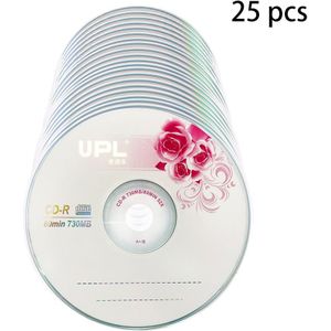 25 STUKS CD-R 700 MB/80 min Lege Schijf Grade EEN 52X Multispeed Muziek CD Schijf