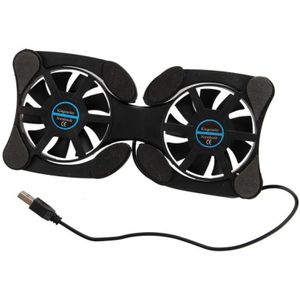 Draagbare Inklapbare Warmteafvoer Laptop Radiator Notebook Kleine USB Fan Koeler Voor Llaptop