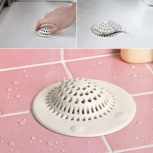 Siliconen Haar Catcher Bad Stopper Zeef Douche Cover Keuken Badkamer Wastafel Wastafel Afvoer Catcher Netto Haar Filter Tool