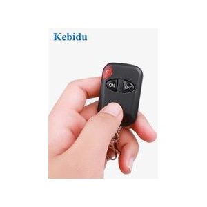 Auto Afstandsbediening 433 Mhz 2 Knop Voor Gate Garagedeur Sleutelhanger Duplicator 2 Toetsen Aan/Uit Rf Wireless afstandsbediening