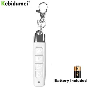 Draadloze RF Afstandsbediening 433 MHz Lock Shape Elektrische Poort Garagedeur Afstandsbediening Sleutel Voor Controller