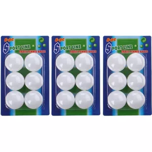 50 Tafeltennis Trainingsballen – 40 Mm – Geel Of Wit (willekeurig) – Stevig En Duurzaam – Voor Training En School