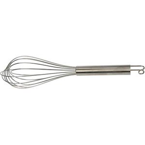 Proffesionele RVS garde/klopper 20 cm - Keukengerei/keukengereedschap gardes RVS