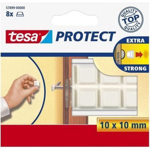 Tesa - Stootdempers - Beschermblokken - Wit - Kunststof - Set van 8
