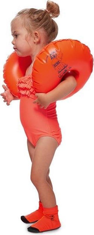 Bema - Zwemsokken - Oranje - Antislip - 2 Paar