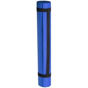 Yogamat/sportmat blauw 180 x 60 cm - Fitnessmat