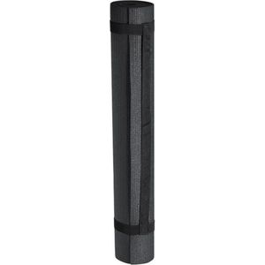 Zwarte yogamat 180 x 60 cm