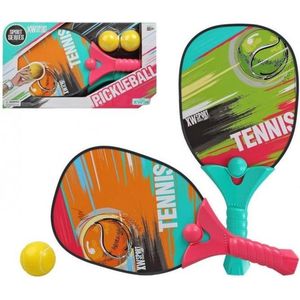 Pickleball tennis set met balletjes voor 4 personen - Buitenspeelgoed - Sportbenodigdheden - Sport/sporten - Sportief speelgoed - Pickleball/tennis set voor volwassenen