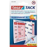 72x Tesa Tack XL plakrondjes/pads - Zelfklevend/dubbelzijdig tape - Plakrondjes/pads voor o.a. foto's, tekeningen en kaarten