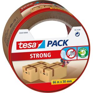 5x Tesa verpakkingstape bruin 66 mtr x 50 mm - Klusmateriaal - Verpakkingsmateriaal - Inpakmateriaal - Verpakkingsbenodigdheden - Verpakkingstape/inpaktape - Dozen afsluittape
