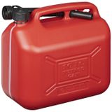 Rode jerrycan/watertank/benzinetank 10 liter - Voor water en benzine - Jerrycans/watertanks voor onderweg of op de camping