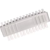 Grijze nagelborstel tweezijdig bezet - Persoonlijke verzorging - Kunststof / kunstvezel